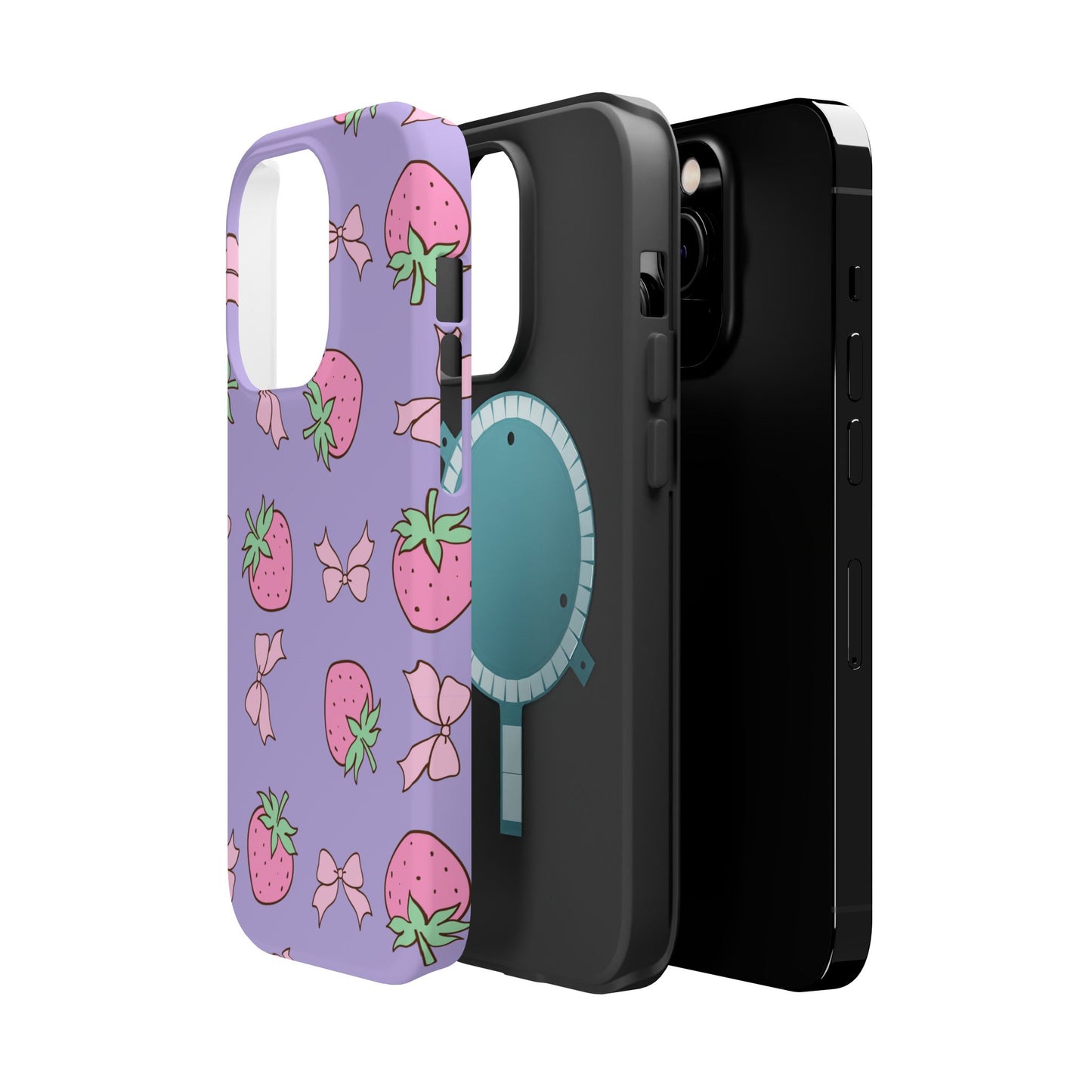 Cute Strawberry Pattern Phone Case