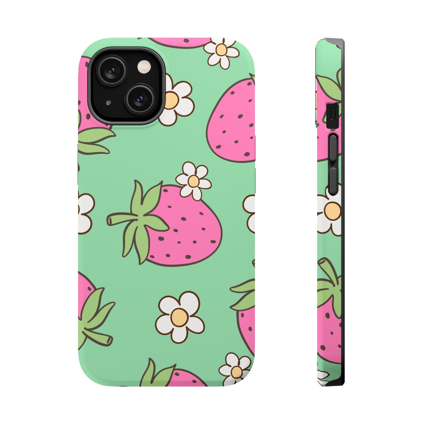Cute Strawberry Impact-Resistant Phone Case