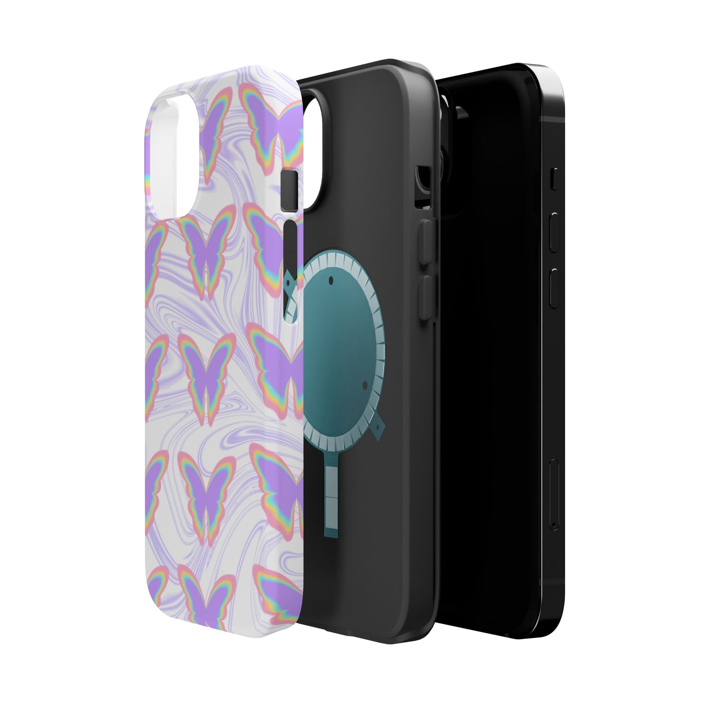 Colorful Butterfly Magnetic Phone Case