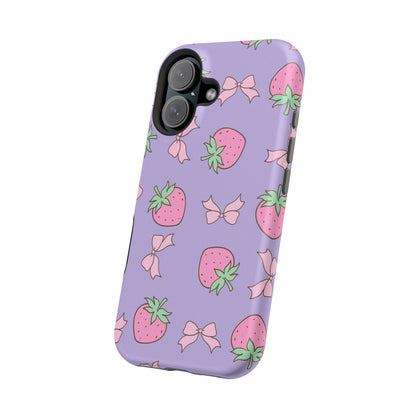 Cute Strawberry Pattern Phone Case