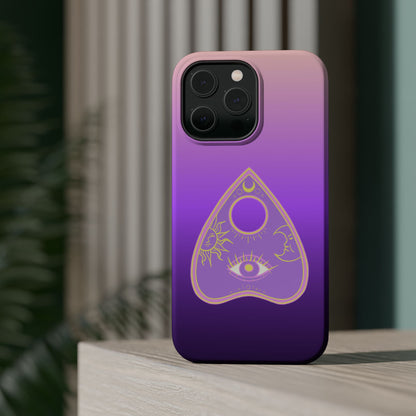 Purple Gradient with Planchette and Celestial Design