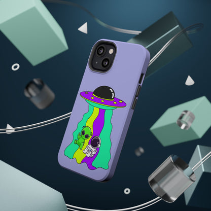 Alien and Astronaut Phone Case