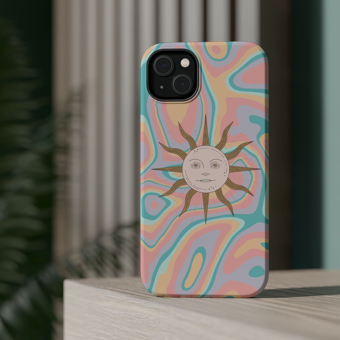 Sun and Waves Phone Case