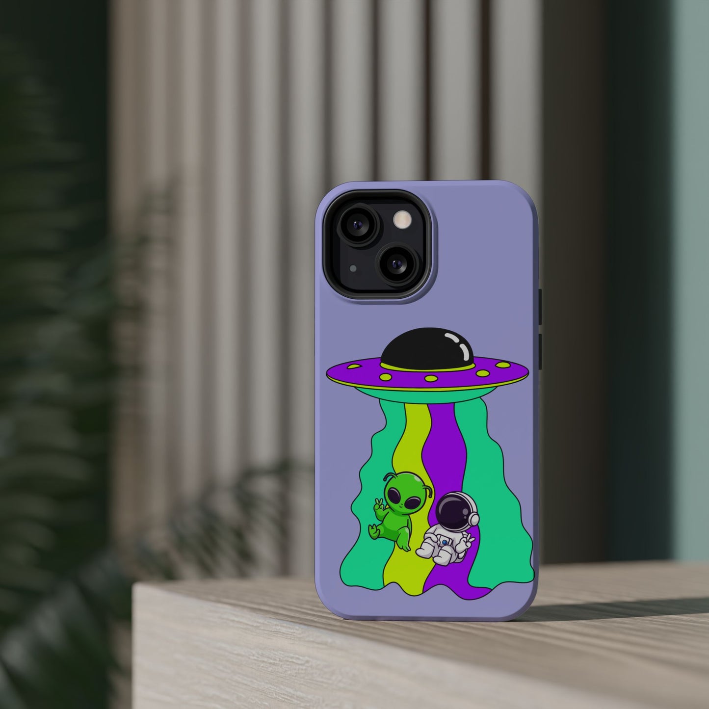Alien and Astronaut Phone Case