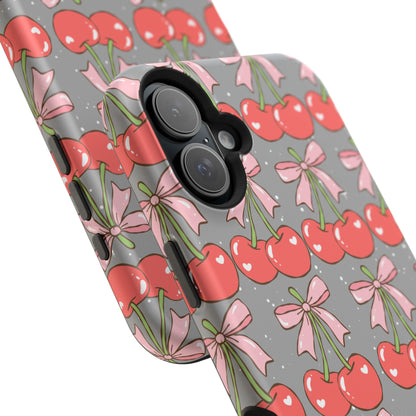 Cherry Bow Magnetic Phone Case