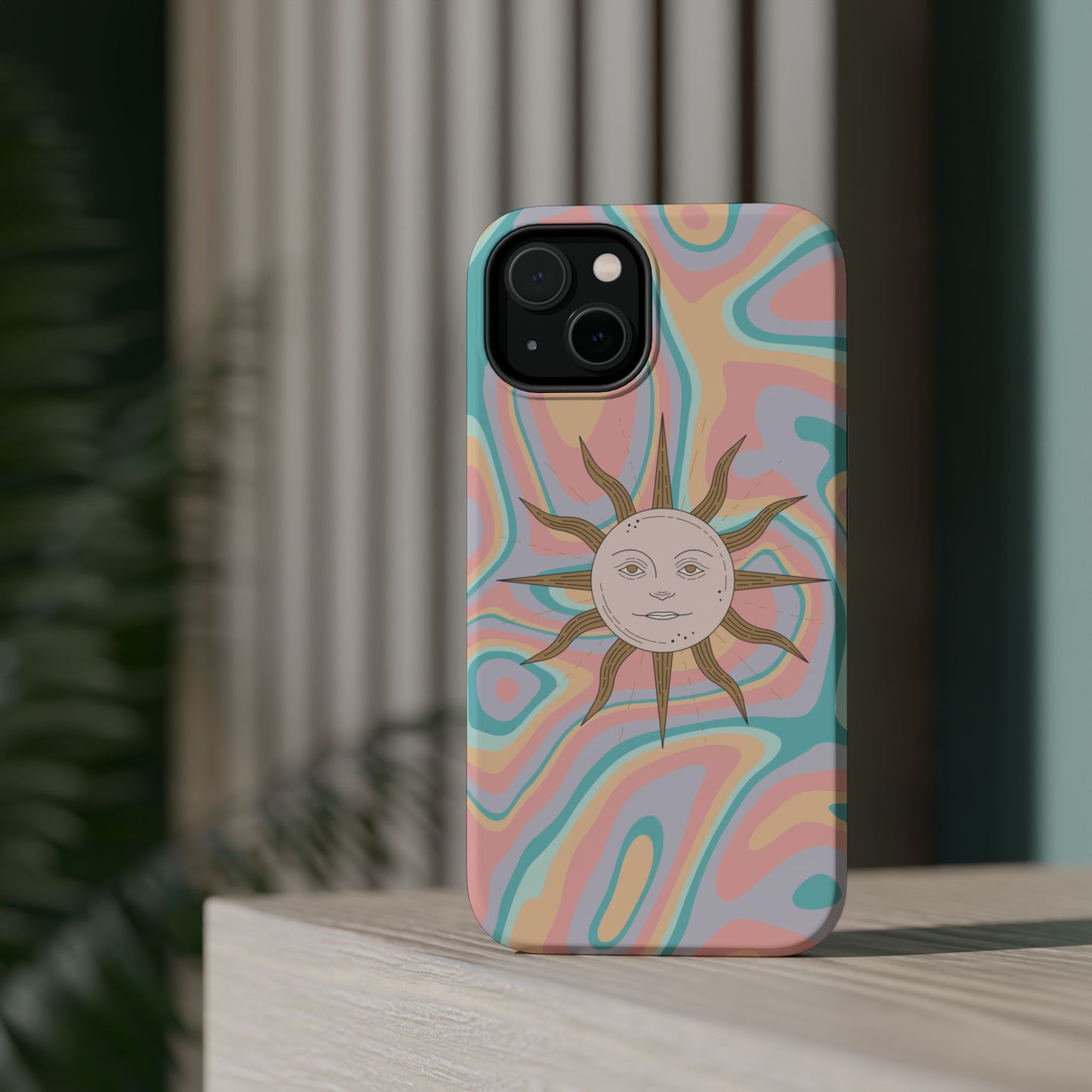 Sun and Waves Phone Case