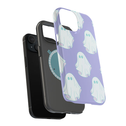 Ghost-Themed Impact-Resistant Phone Case