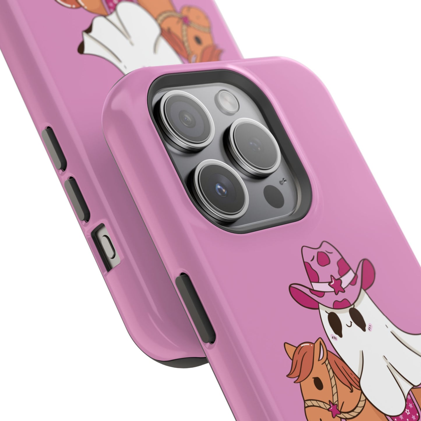 Playful Ghost Cowboy Phone Case