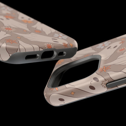 Ghostly Floral Magnetic Phone Cases