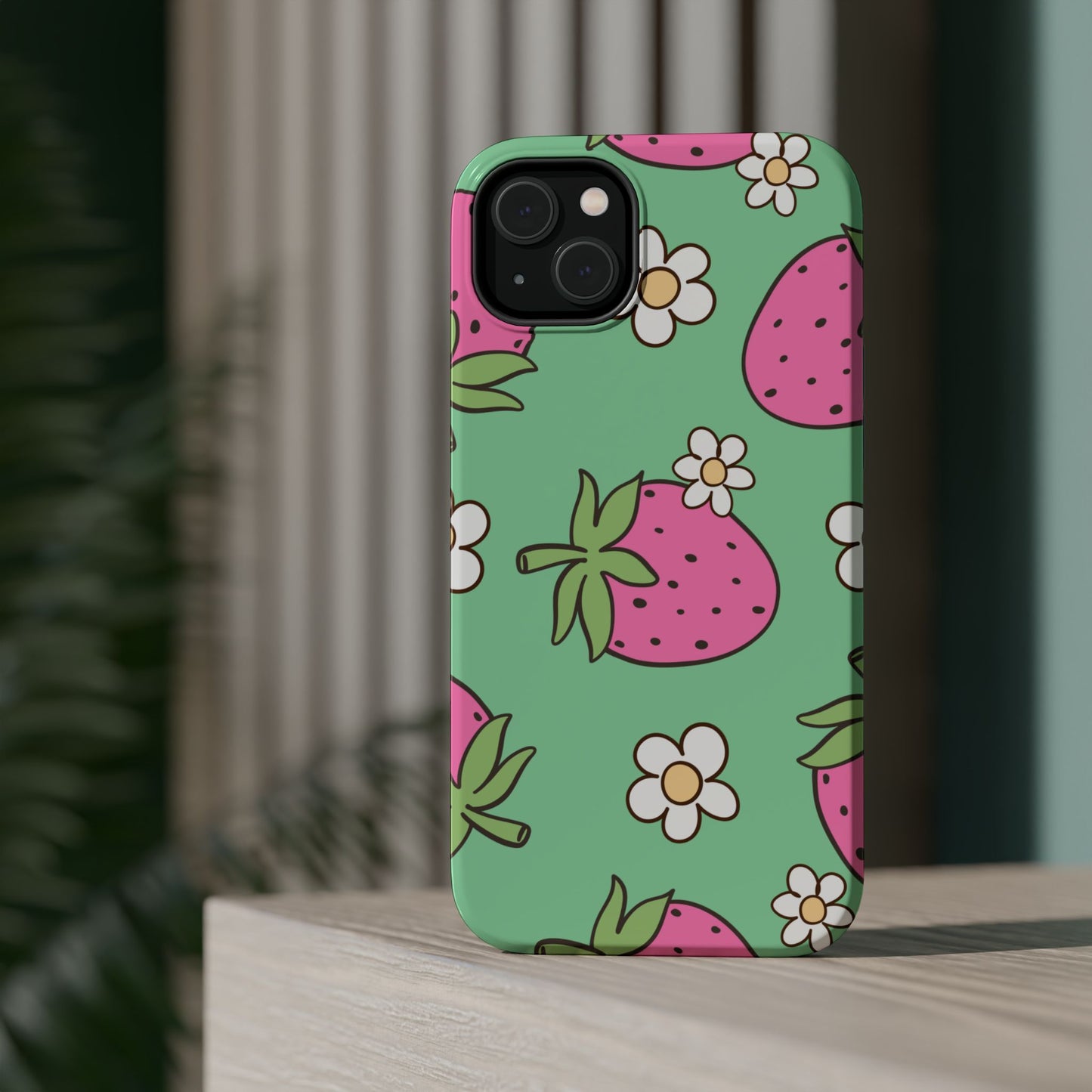 Cute Strawberry Impact-Resistant Phone Case