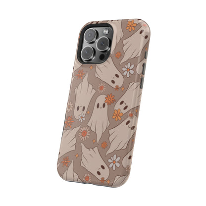 Ghostly Floral Magnetic Phone Cases