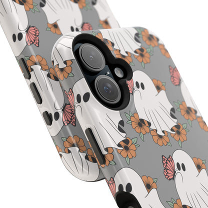 Cute Ghost Floral Phone Case