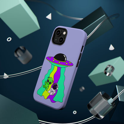Alien and Astronaut Phone Case