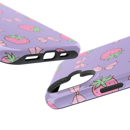Cute Strawberry Pattern Phone Case