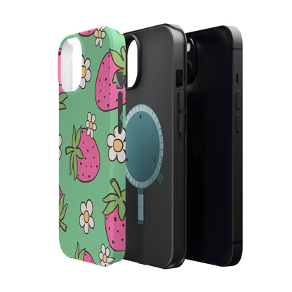 Cute Strawberry Impact-Resistant Phone Case
