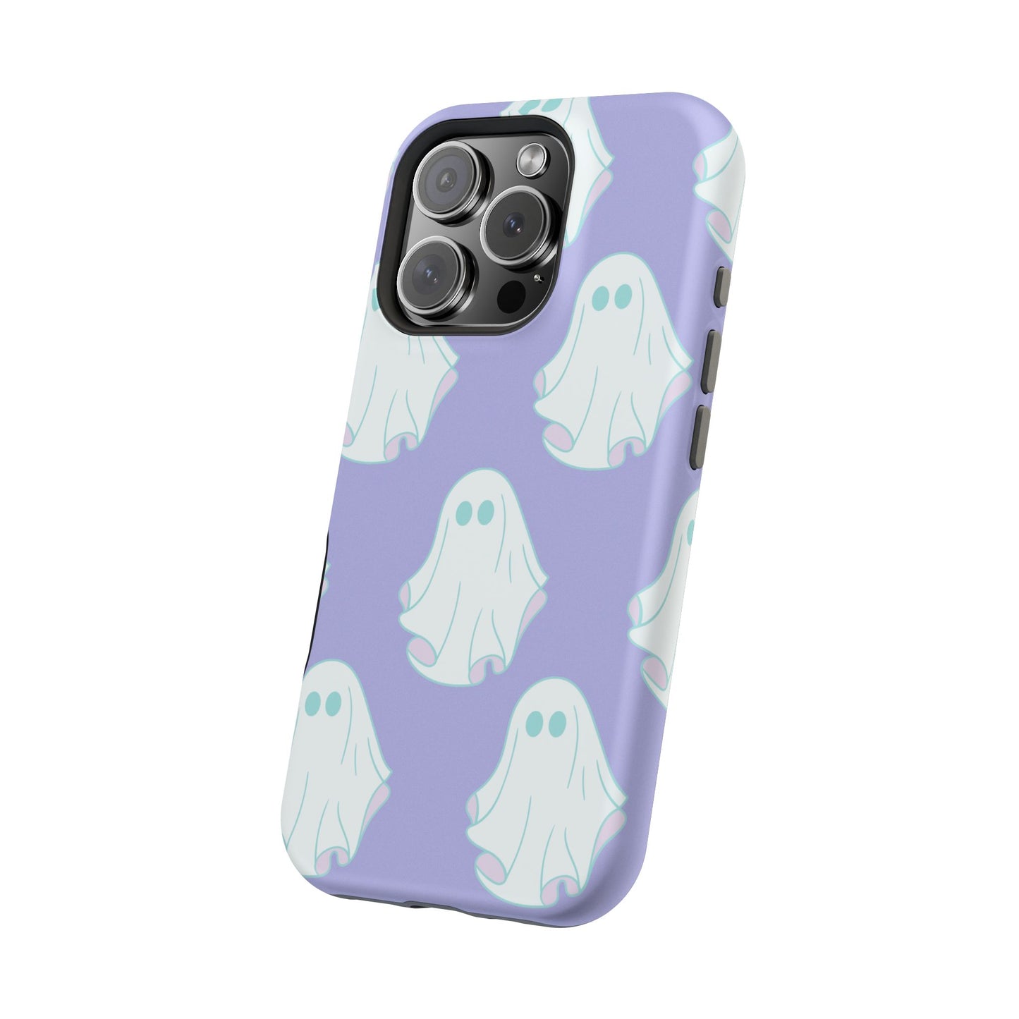 Ghost-Themed Impact-Resistant Phone Case
