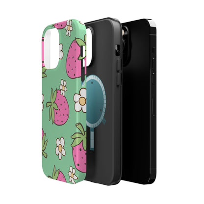 Cute Strawberry Impact-Resistant Phone Case