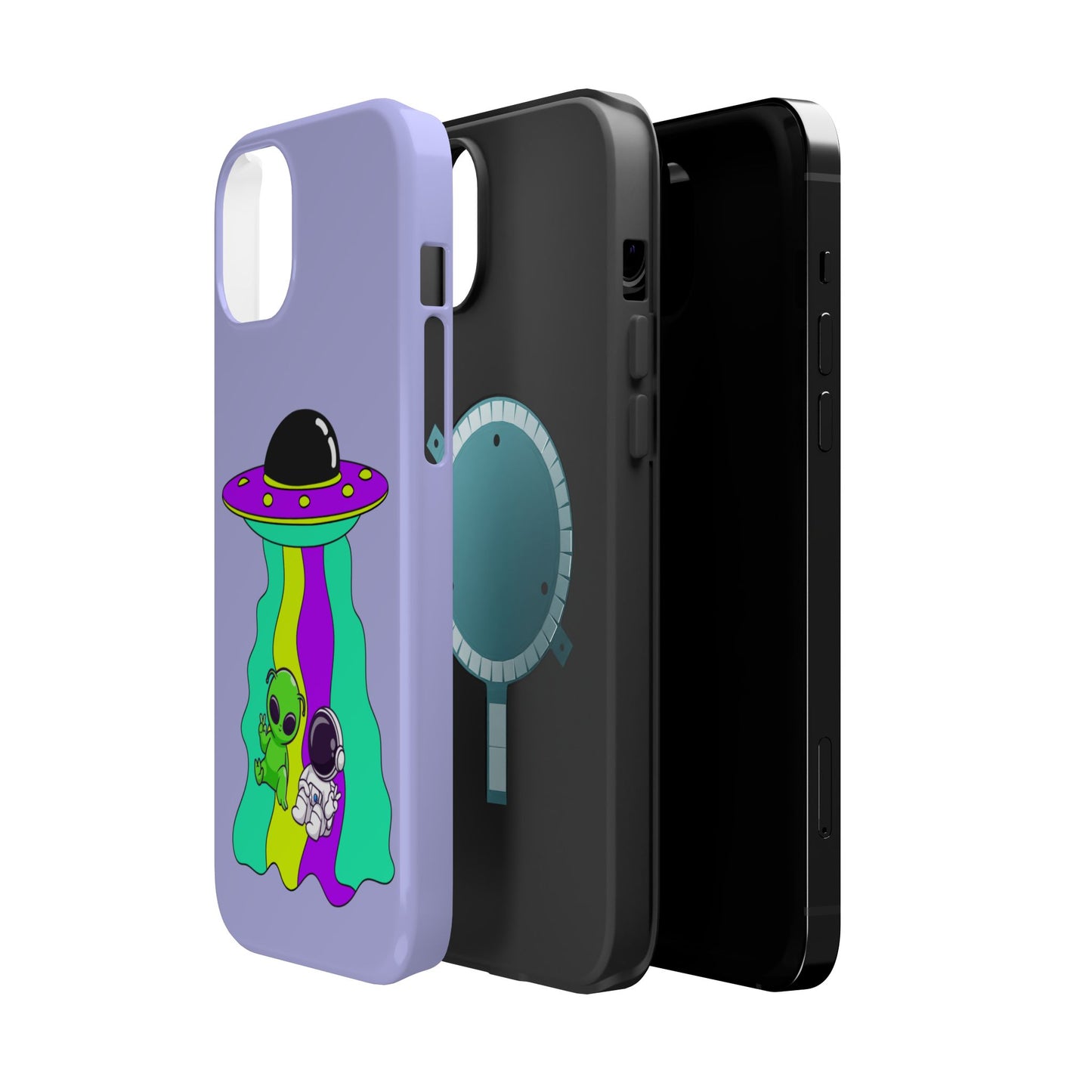 Alien and Astronaut Phone Case