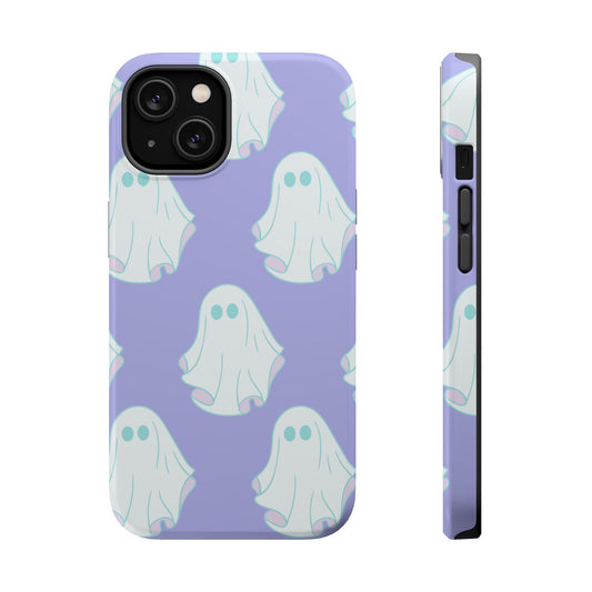 Ghost-Themed Impact-Resistant Phone Case