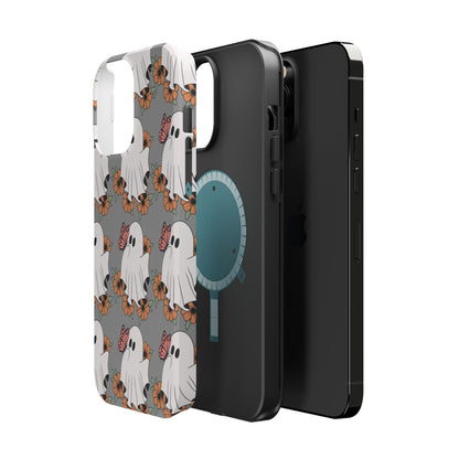 Cute Ghost Floral Phone Case