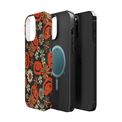 Pumpkin Floral iPhone Case