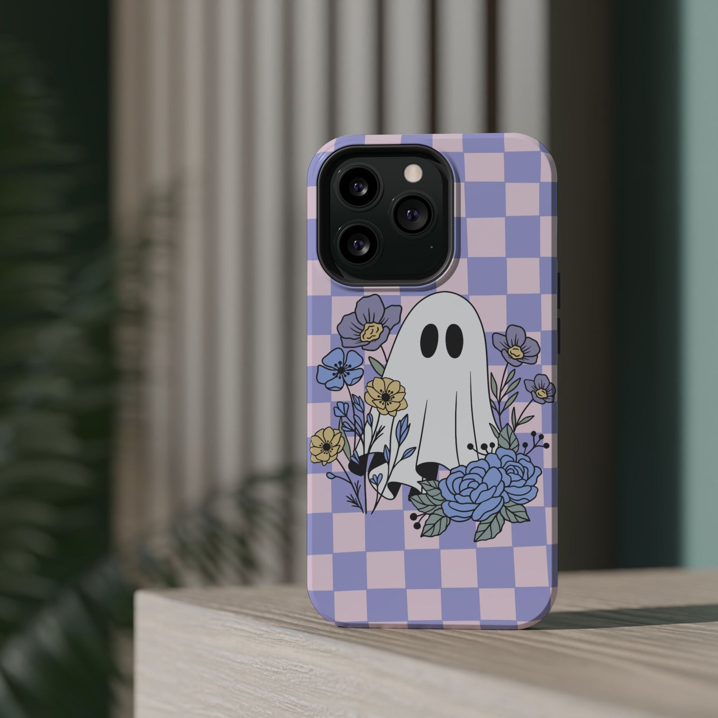 Cute Ghost Floral Phone Case
