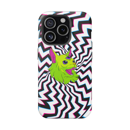 Vibrant Alien Cat Magnetic Phone Cases