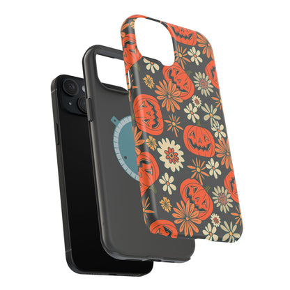 Pumpkin Floral iPhone Case