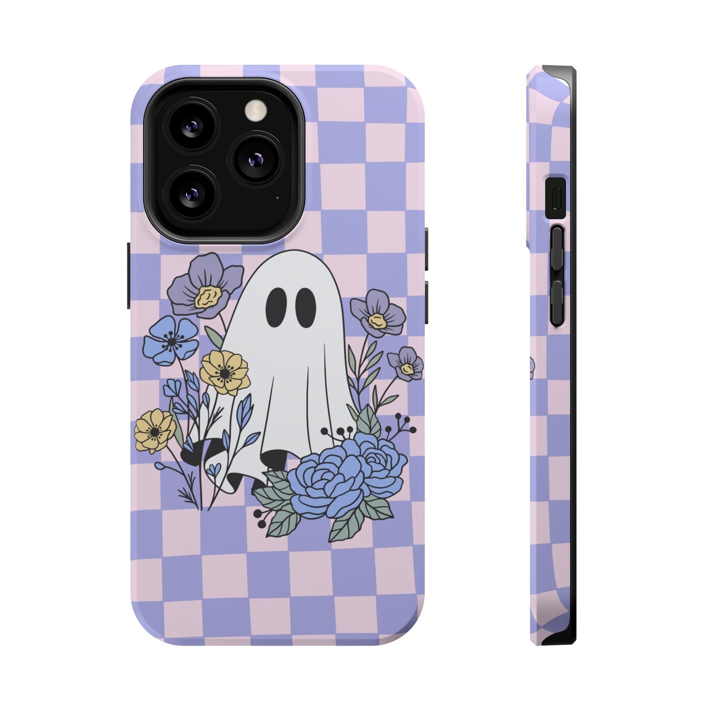 Cute Ghost Floral Phone Case
