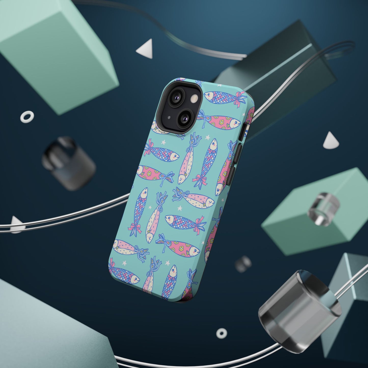 Whimsical Fish Phone Case