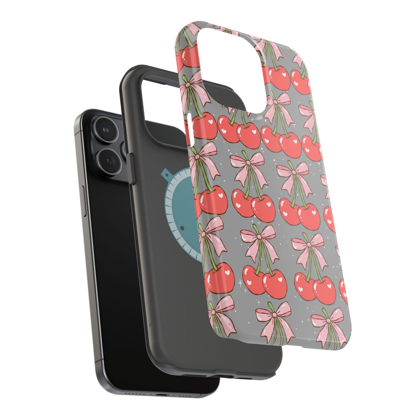 Cherry Bow Magnetic Phone Case