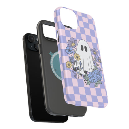 Cute Ghost Floral Phone Case