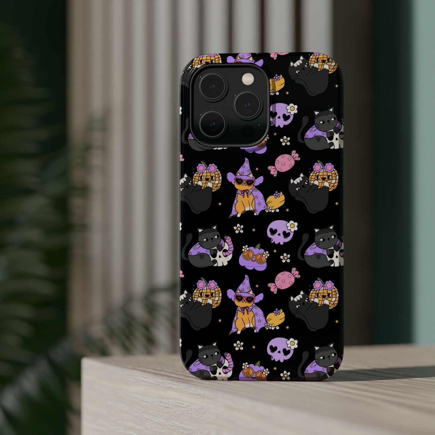 Magnetic Pet-Themed Phone Case