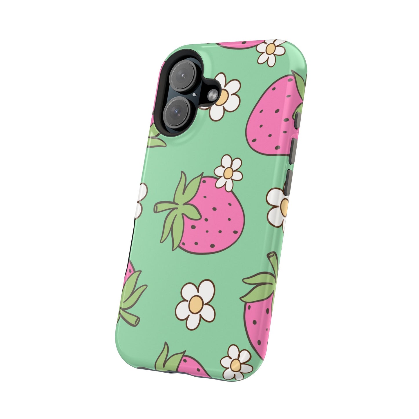 Cute Strawberry Impact-Resistant Phone Case