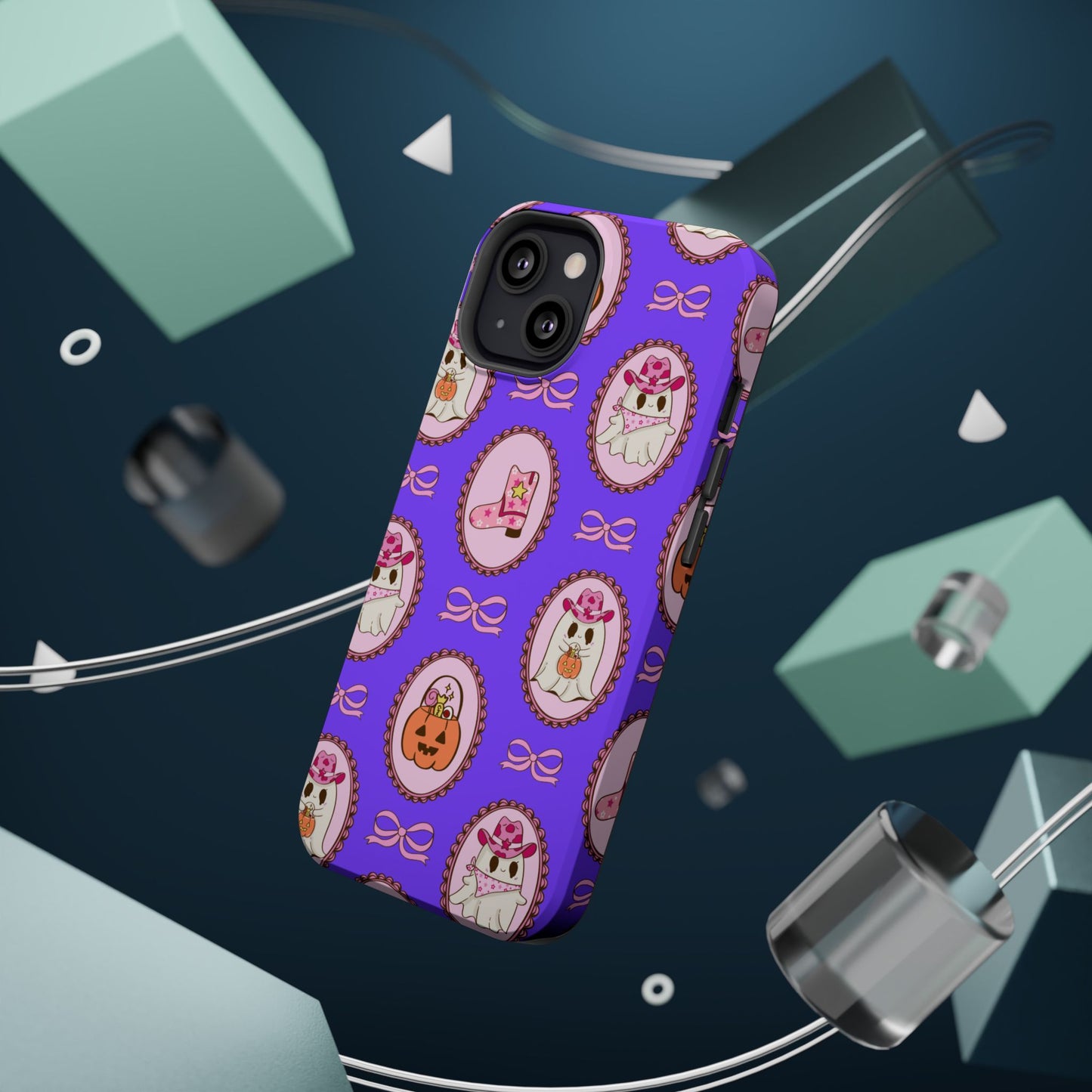 Whimsical Halloween Magnetic Phone Cases