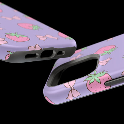 Cute Strawberry Pattern Phone Case