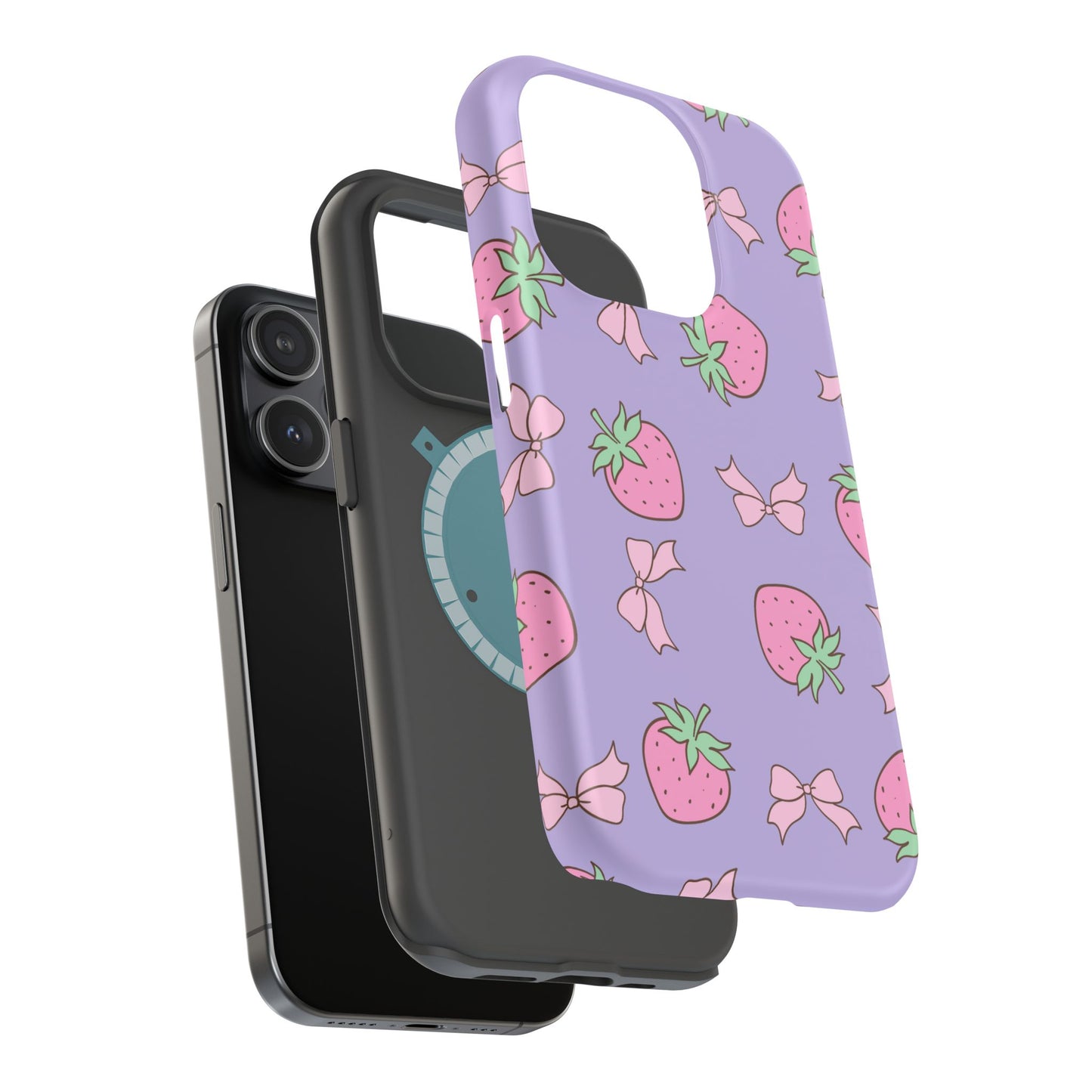 Cute Strawberry Pattern Phone Case