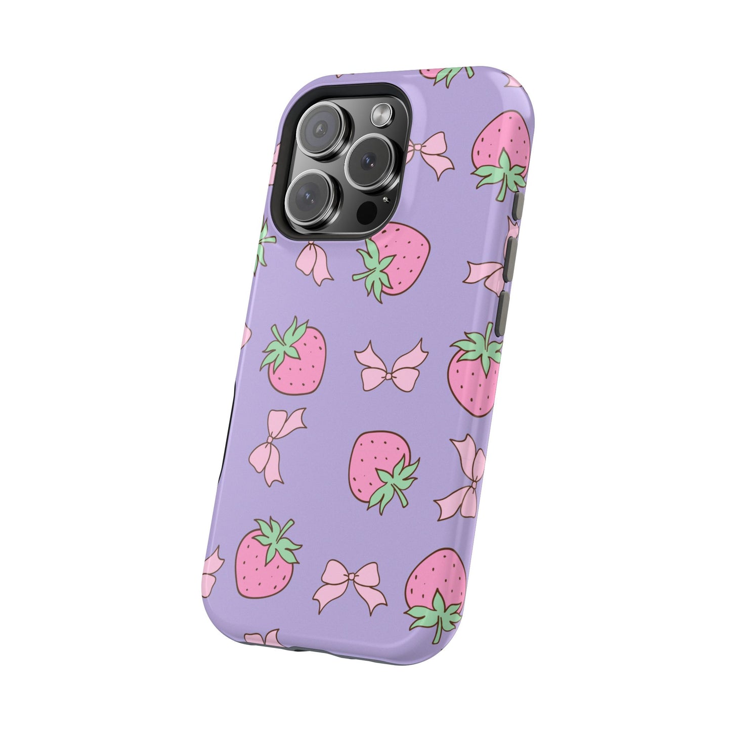 Cute Strawberry Pattern Phone Case