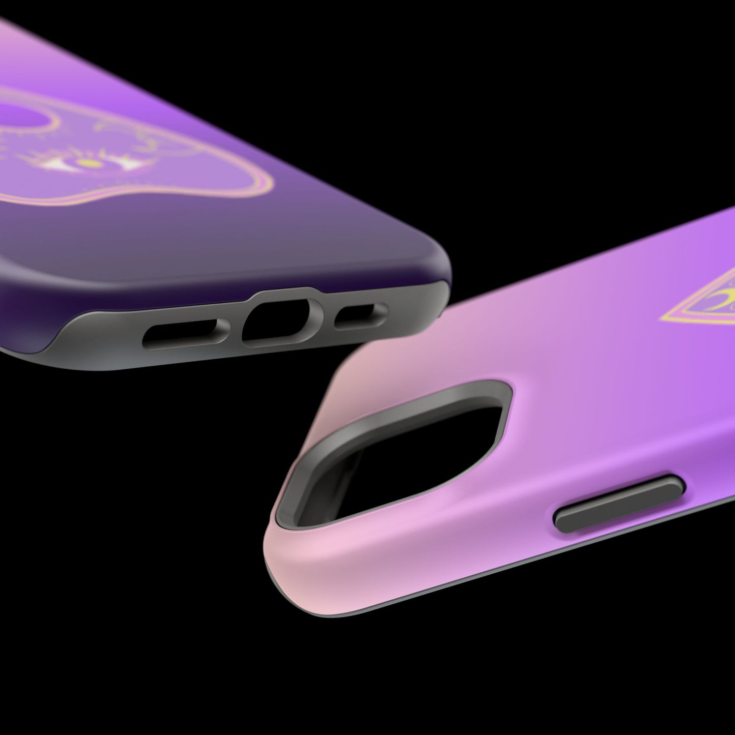 Purple Gradient with Planchette and Celestial Design