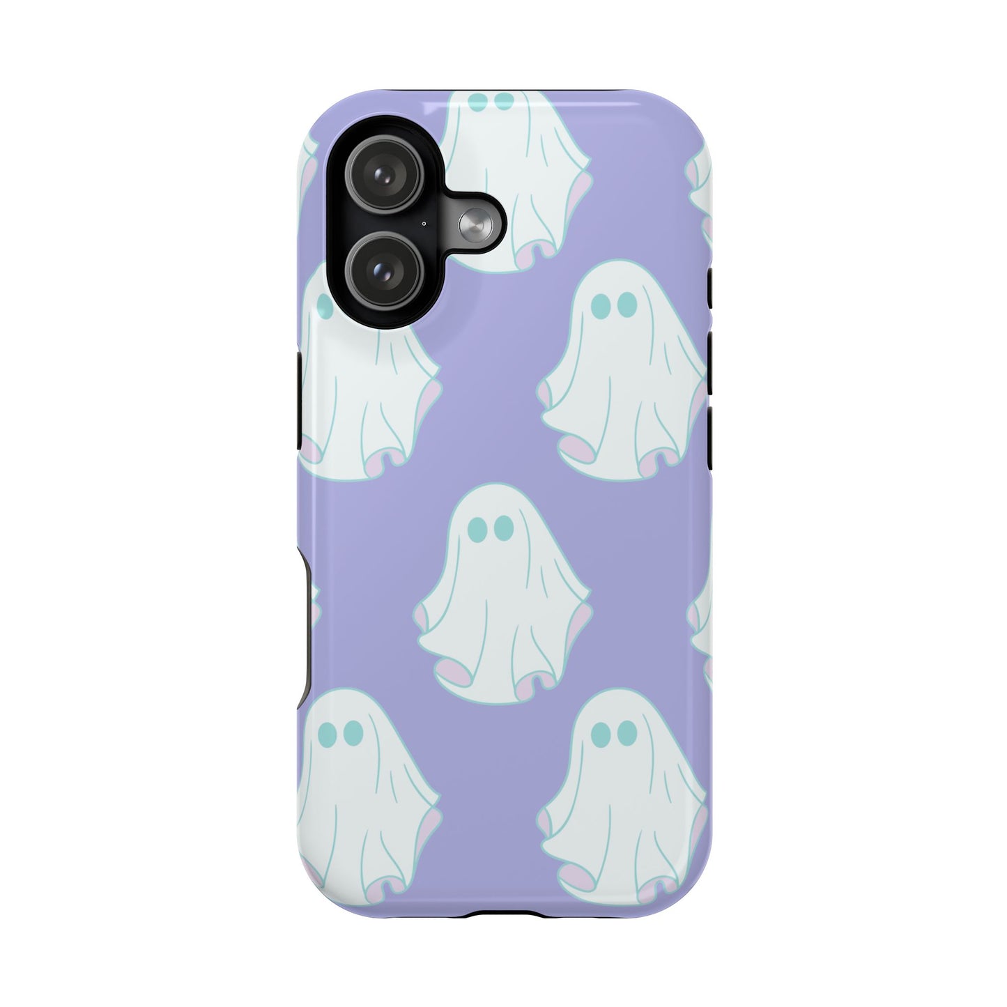Ghost-Themed Impact-Resistant Phone Case