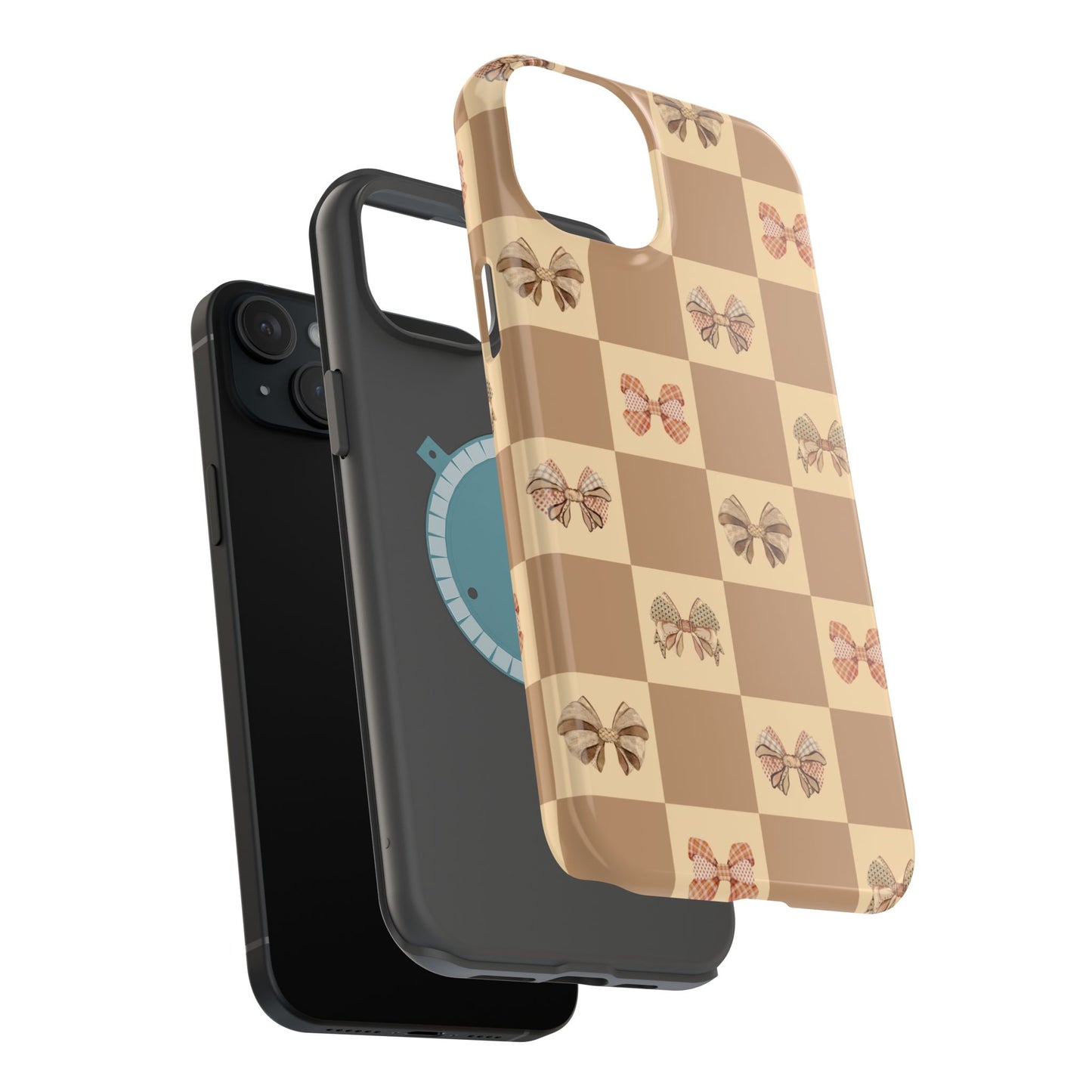 Charming Bow Pattern Phone Case