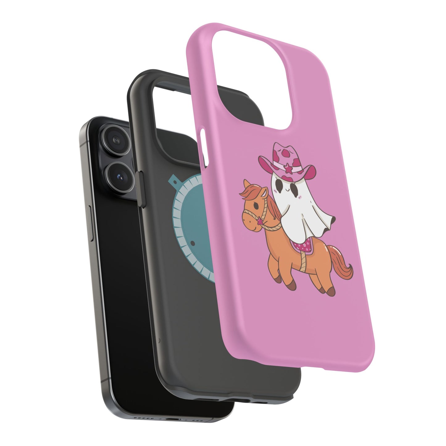 Playful Ghost Cowboy Phone Case