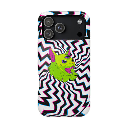 Vibrant Alien Cat Magnetic Phone Cases