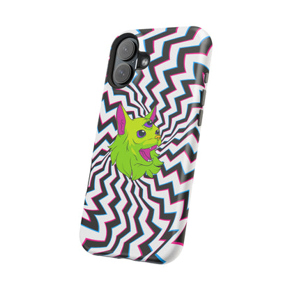 Vibrant Alien Cat Magnetic Phone Cases