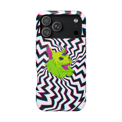 Vibrant Alien Cat Magnetic Phone Cases