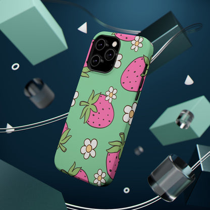 Cute Strawberry Impact-Resistant Phone Case