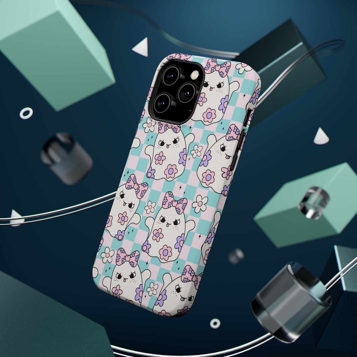 Adorable Ghost Pattern Magnetic Phone Case