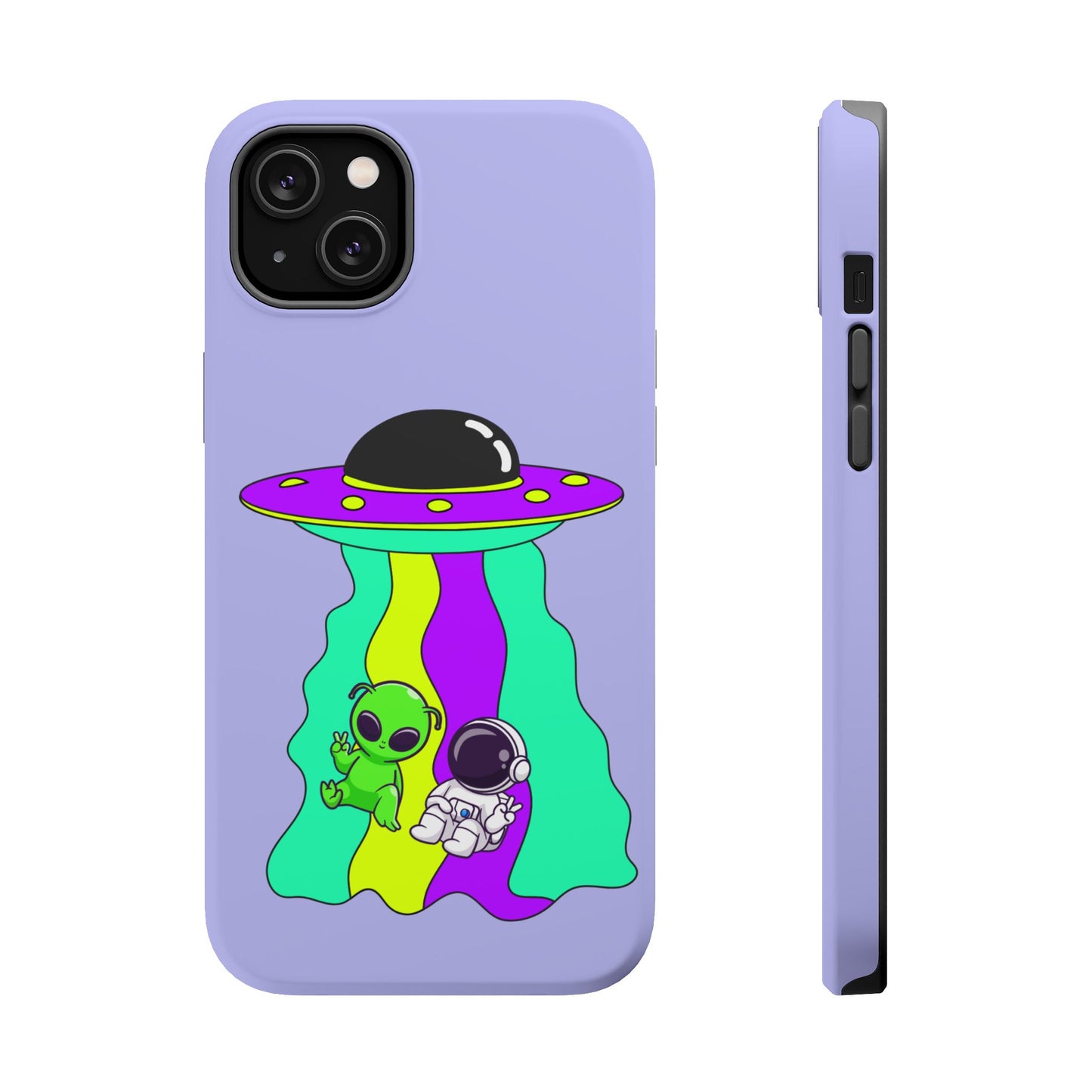 Alien and Astronaut Phone Case