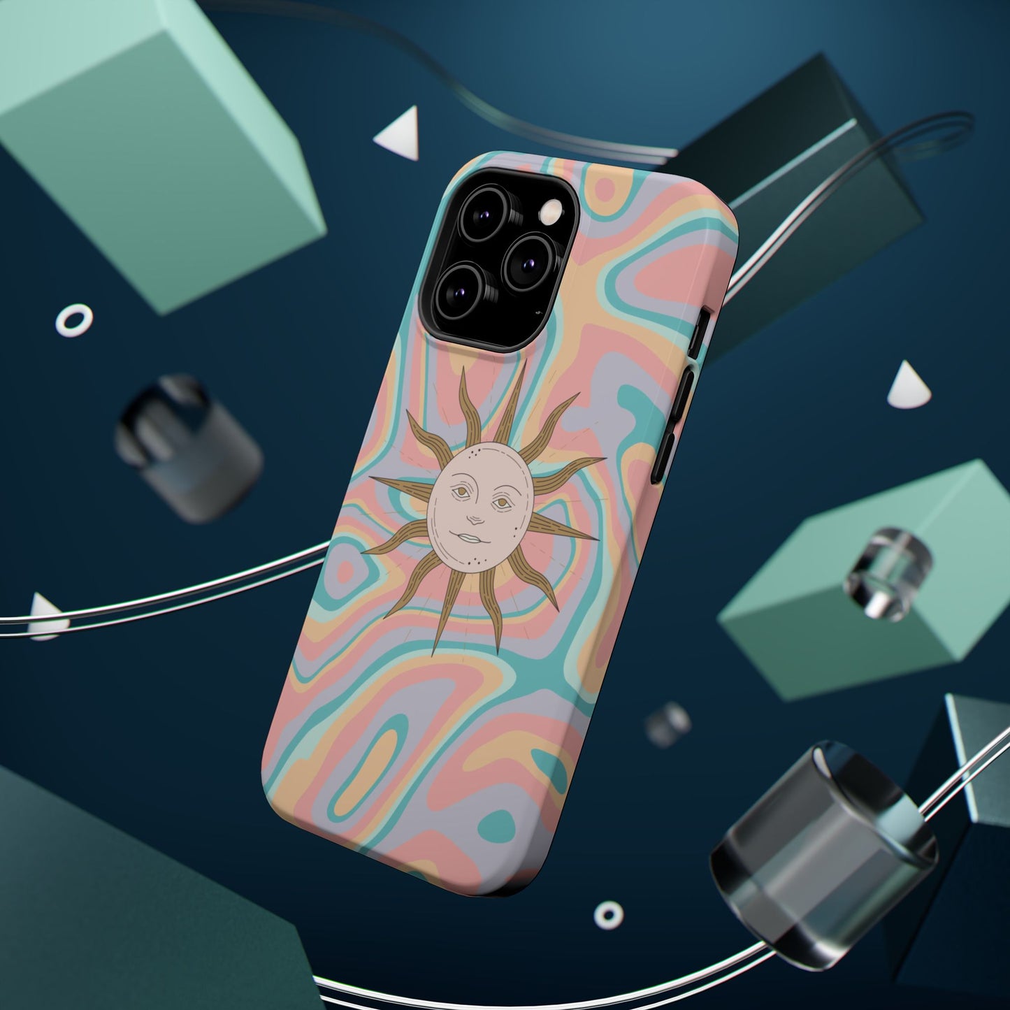 Sun and Waves Phone Case