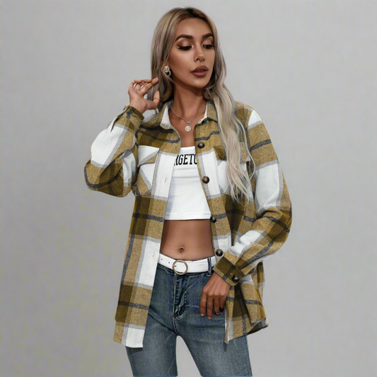 Weekend Plaid Shacket
